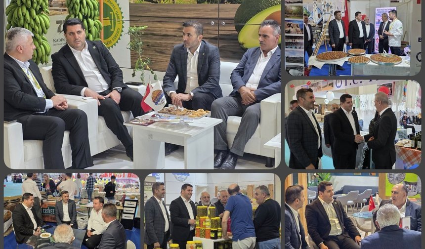 HÜDA PAR Antalya İl Teşkilatı'ndan YÖREX'e ziyaret