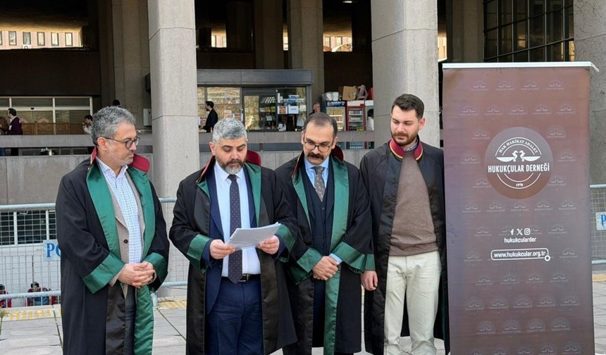Hukukçular Derneği'nden işgalci siyonistlerin idam yasasına Türkiye genelinde tepki