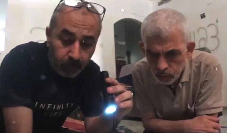 Kassam'dan yeni görüntüler: Sinvar ve Tel Sultan komutanı şehadet öncesi kamerada