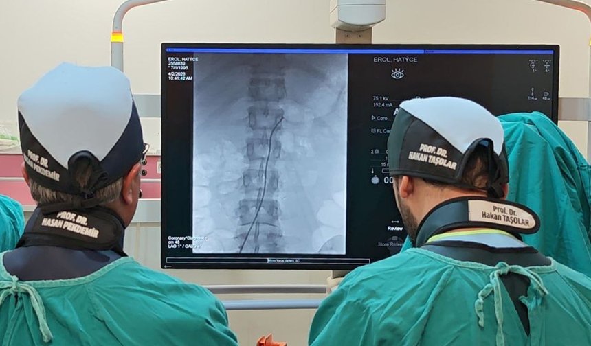 Malatya'da bir ilk: Dirençli tansiyon hastasına hayat değiştiren müdahale