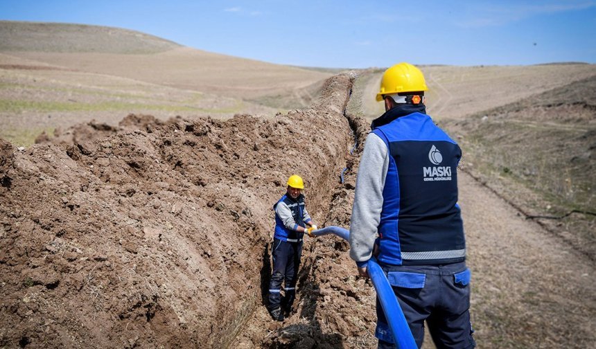 Malatya'da eski su hatları yenilendi