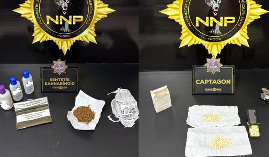 Niğde’de uyuşturucu operasyonu: 3 kişi tutuklandı