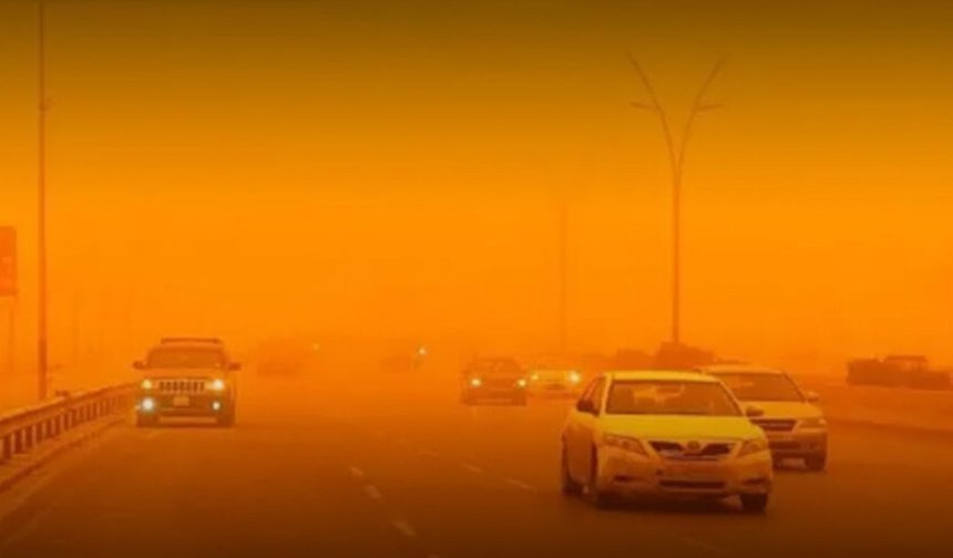 Sahra tozu İstanbul'u etkisi altına aldı