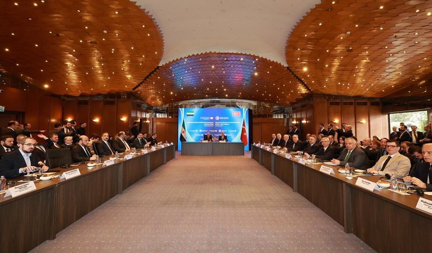 Türkiye-Suriye JETCO 1'inci Dönem Toplantısı İstanbul'da gerçekleştirildi