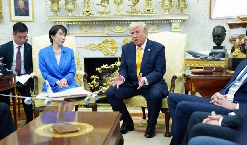 ABD Başkanı Trump ve Japonya Başbakanı Takaichi görüştü