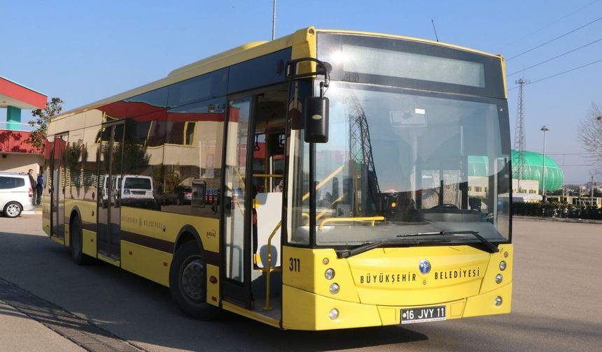 Bursa'da Kurban Bayramı süresince toplu ulaşım ücretsiz olacak