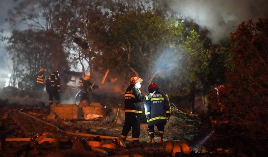 Çin'deki havai fişek fabrikası patlamasında ölü sayısı 37'ye yükseldi