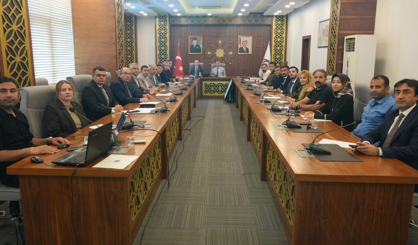 Cizre'de 'Çocuk Koruma İlçe Koordinasyon Kurulu Toplantısı' yapıldı
