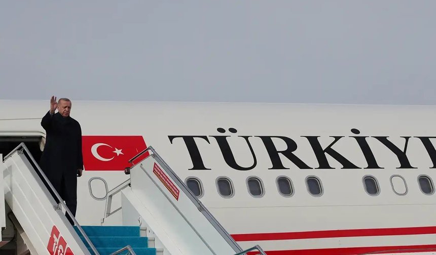 Erdoğan Kazakistan'da resmi temaslarda