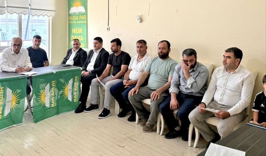 HÜDA PAR Manavgat ve Kumluca İlçe Başkanlıklarının 4'üncü Olağan Kongreleri gerçekleşti