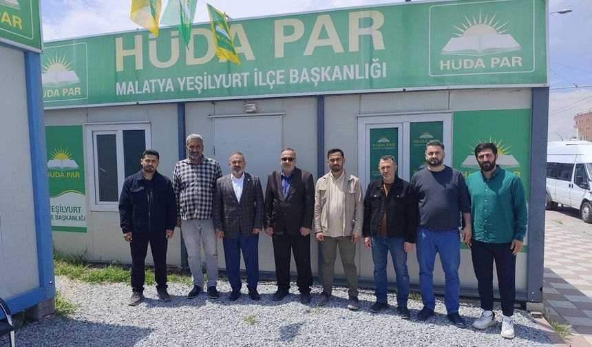 HÜDA PAR Yeşilyurt İlçe Teşkilatı 4. Olağan Kongresini gerçekleştirdi