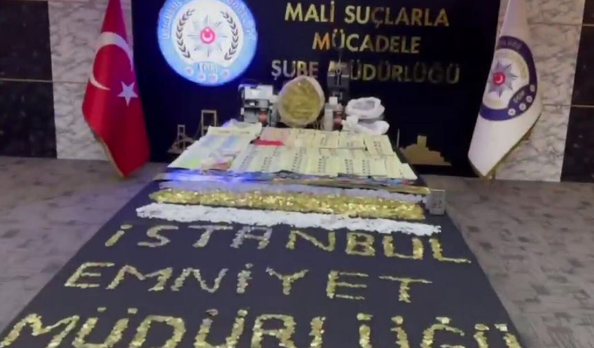 İstanbul'da sahte para ve sahte altın operasyonu: 2 gözaltı