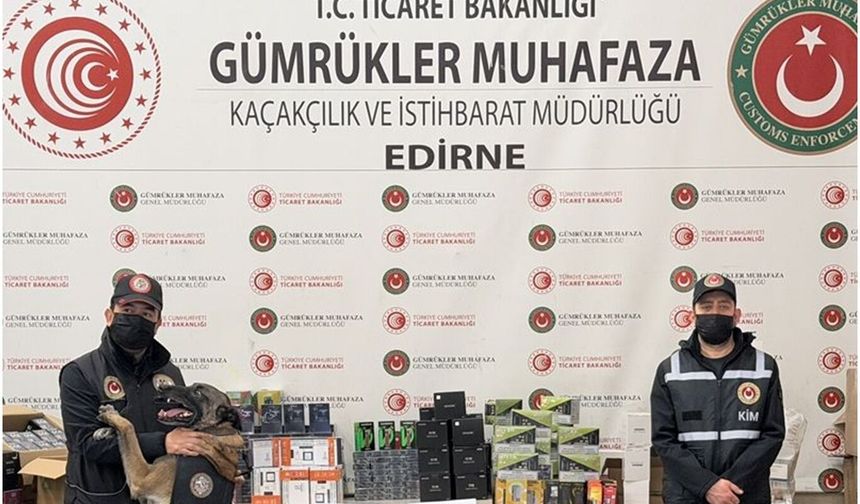 Kapıkule'de uyuşturucu ve kaçak ürün operasyonu