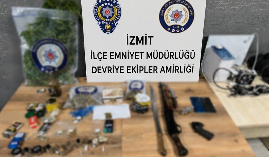 Kocaeli'de uyuşturucu operasyonu