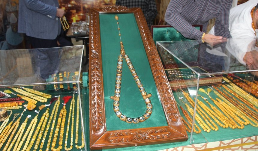 Mardin'de 'Tesbih fuarı' yoğun ilgiyle açıldı