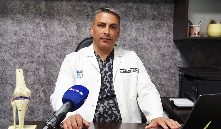 Prof. Dr. Sevimli: Kemik tümörlerinde erken tanı uzuv kaybını önlüyor