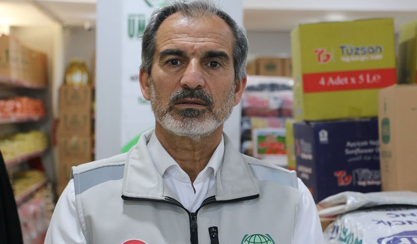Şanlıurfa'da Umut Kervanı sosyal market ile yüzlerce aileye yardımda bulunuyor