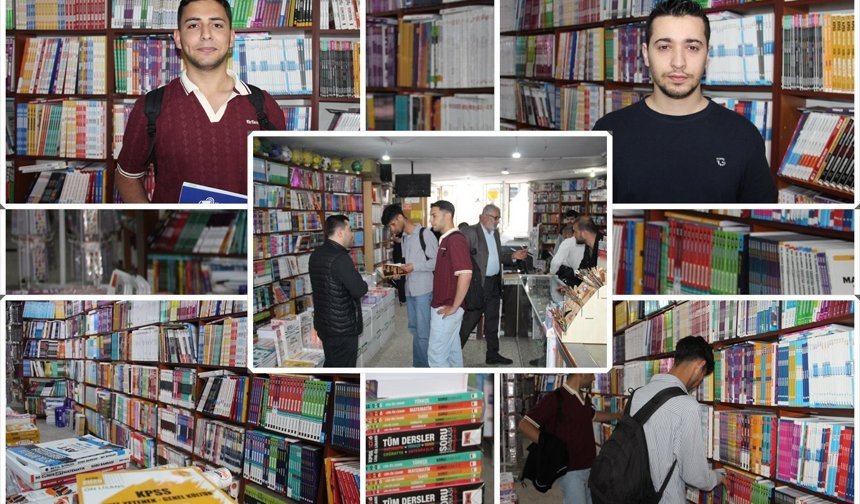 Sınav sezonu kırtasiye sektörünü hareketlendirdi