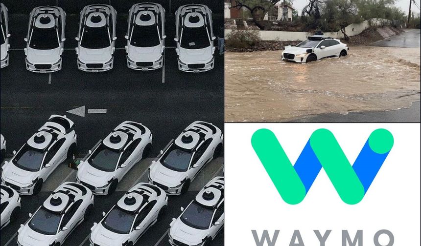 Sürücüsüz araçlarda sel riski: Waymo yazılım hatasını kabul etti, 3 bin 800 araç geri çağrıldı