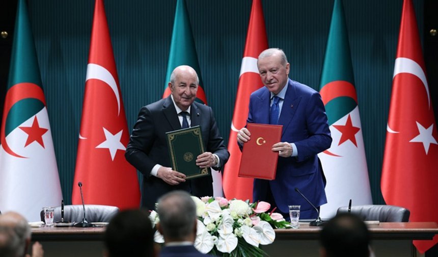 Türkiye ile Cezayir arasında ortak anlaşmalar imzalandı