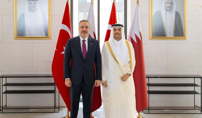 Bakan Fidan, Katarlı mevkidaşı Al Sani ile görüştü