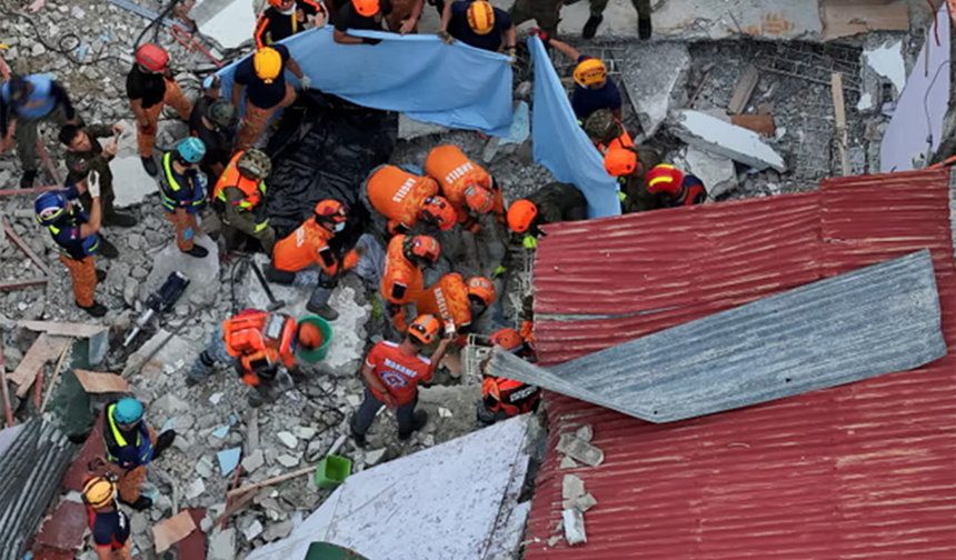 Filipinler'deki depremde ölü sayısı 55'e yükseldi, kayıp 38 kişi aranıyor