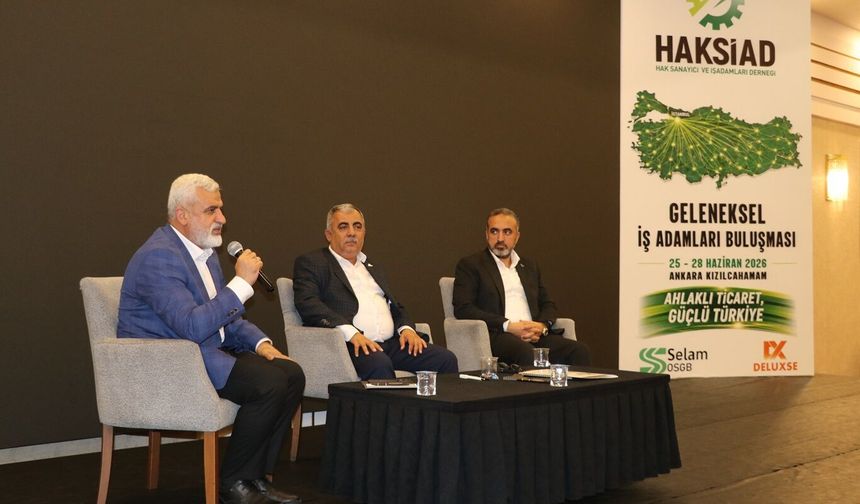 HAKSİAD öncülüğünde 6 farklı sektörde iş dünyası temsilcileri bir araya geldi