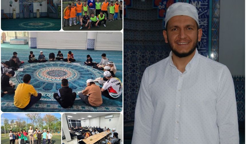 İmam Hatip Keskin: Çocukların sadece yaz kurslarında değil, yıl boyunca camiye gelmelerini istiyoruz