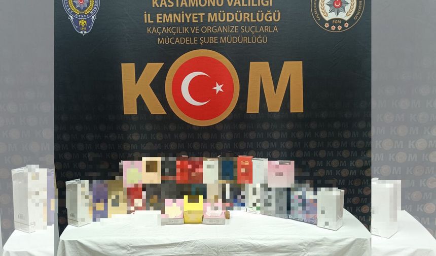 Kastamonu'da kaçak ürün operasyonu: 3 şüpheli hakkında işlem başlatıldı