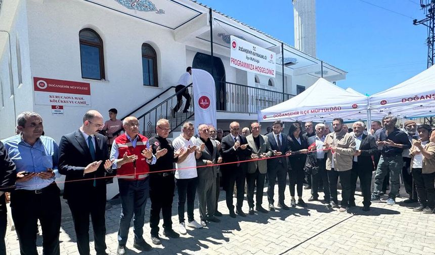 Malatya'da Kölükkuyu Camii ibadete açıldı