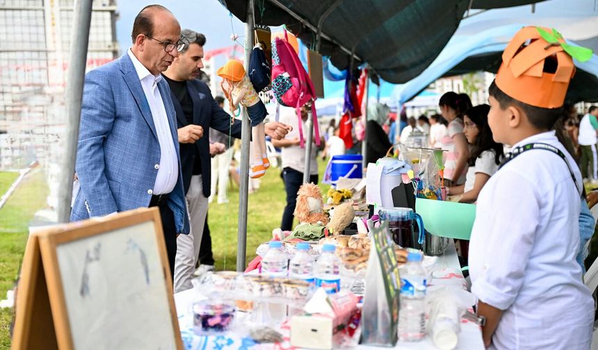 Malatya'da minik girişimcilerden anlamlı bağış