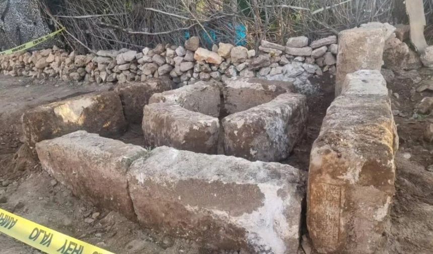 Mardin'de peyzaj çalışmasında tarihi kitabeler bulundu