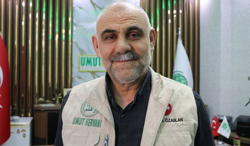 Özaslan: Kurban emanetlerini ihtiyaç sahiplerine ulaştırdık
