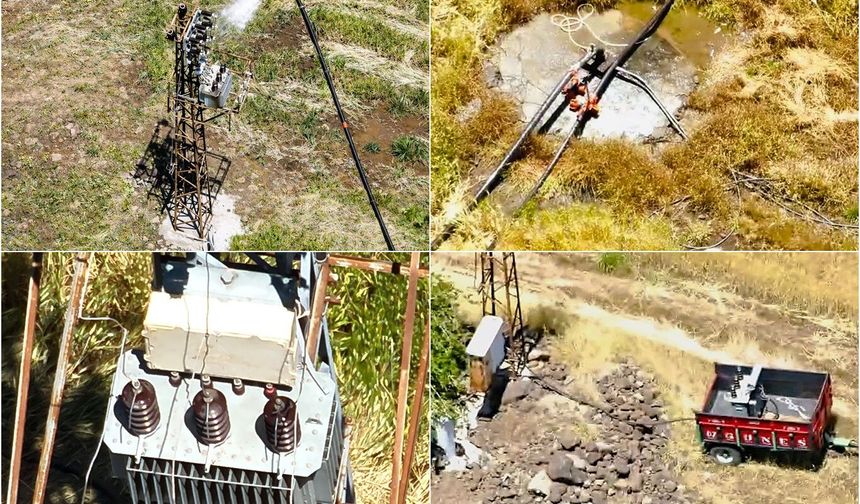 Şanlıurfa'da 62 kayıt dışı kaçak trafo tespit edildi