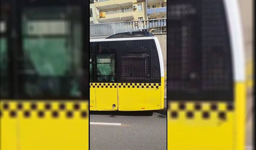 Şanlıurfa'da belediye otobüsünde duman paniği: Yolcular tahliye edildi