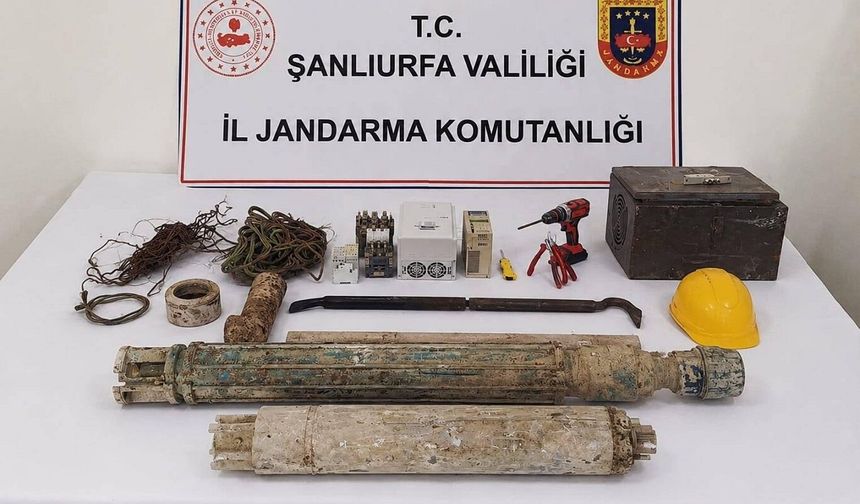 Şanlıurfa'da çalınan dalgıç pompası jandarma operasyonuyla bulundu