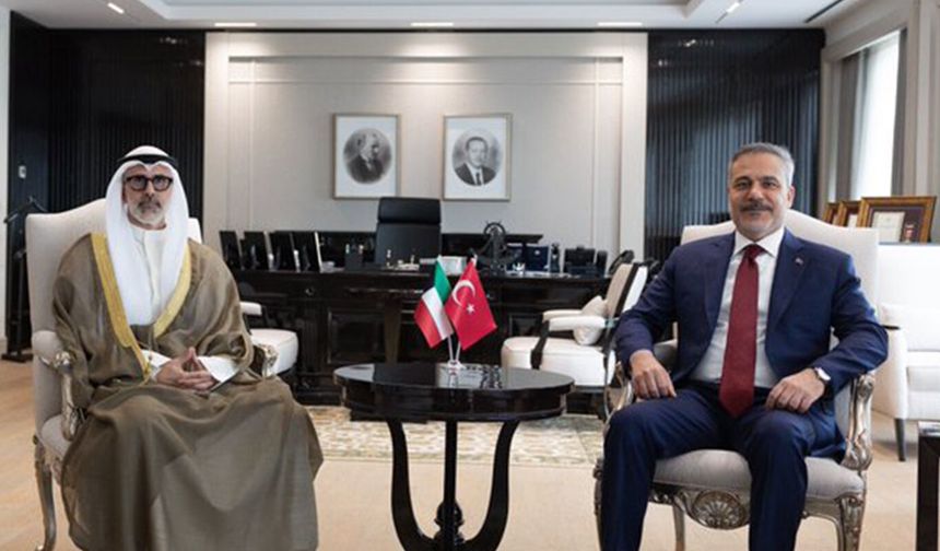 Bakan Fidan, Kuveyt Dışişleri Bakanı Sabah ile görüştü