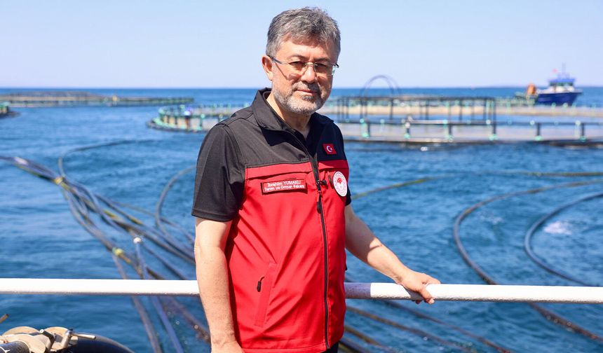 Bakan Yumaklı: Su ürünleri üretiminde 1 milyon tonla tarihi rekor kırıldı