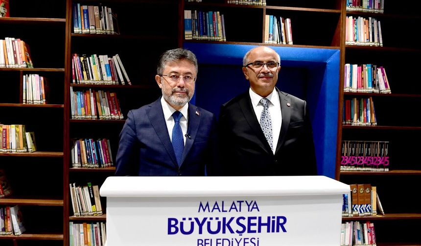 Bakan Yumaklı'dan Malatya Büyükşehir Belediyesine ziyaret