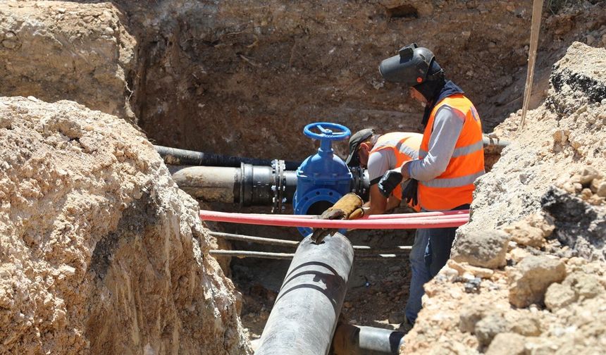 Bursa'nın yeni içme suyu kaynağı sisteme entegre ediliyor