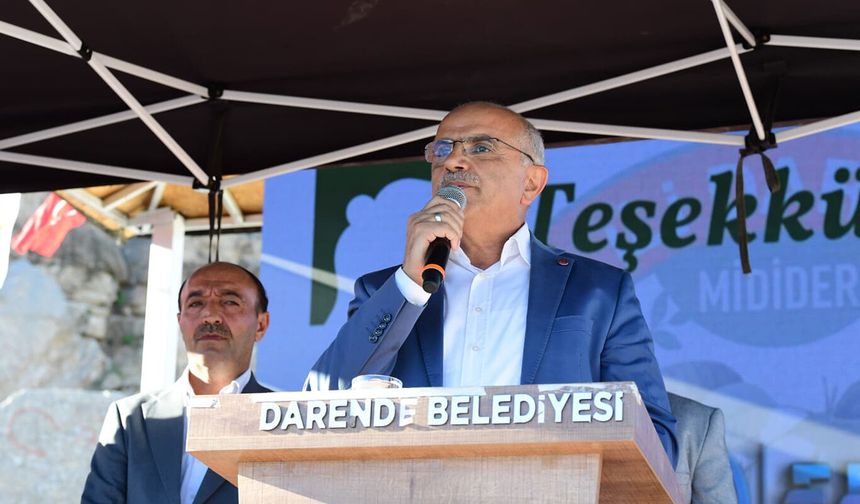 Büyükşehir Belediye Başkanı Er: Konteynerler kalkınca depremin esamesi görülmeyecek