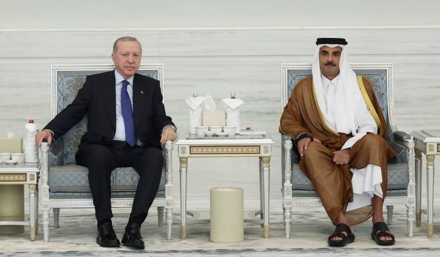 Cumhurbaşkanı Erdoğan, Katar'da