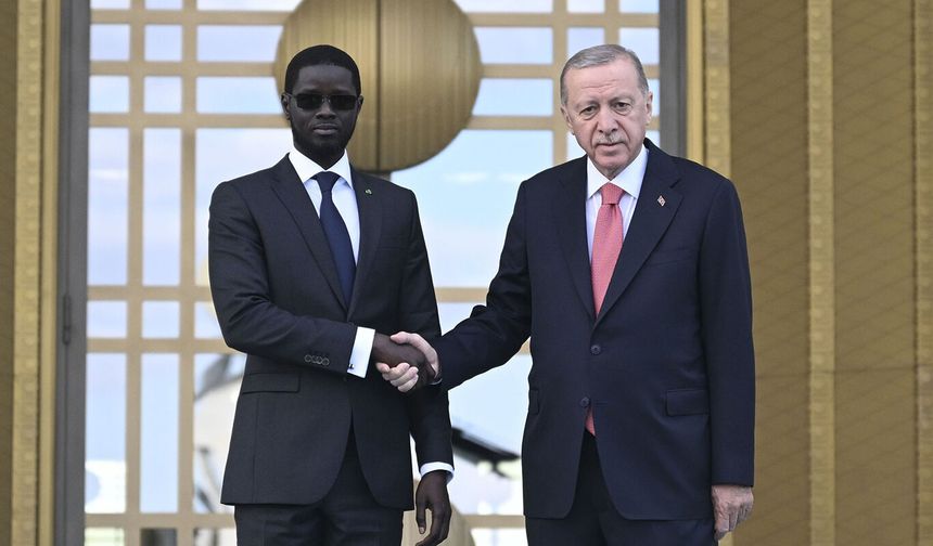 Cumhurbaşkanı Erdoğan, Senegal Cumhurbaşkanı Faye ile görüştü