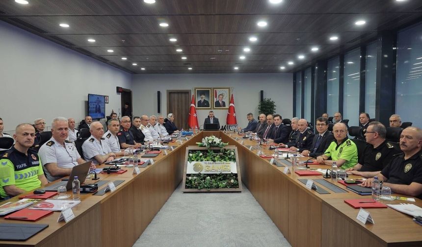 İçişleri Bakanlığında NATO Zirvesi öncesi alınan güvenlik tedbirleri ele alındı