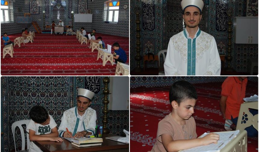 İmam Hatip Demir: Yaz Kur'an kursları çocukların manevi ve ahlaki gelişimine katkı sağlıyor
