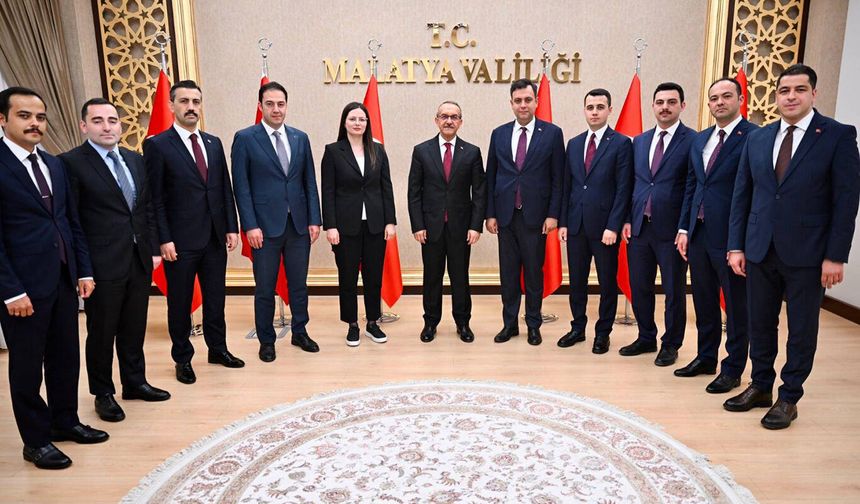Malatya'da atanan kaymakam ve vali yardımcıları göreve başladı
