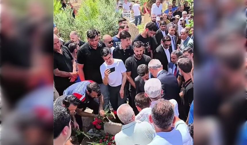 Mardin'de iş kazasında hayatını kaybeden itfaiye eri defnedildi