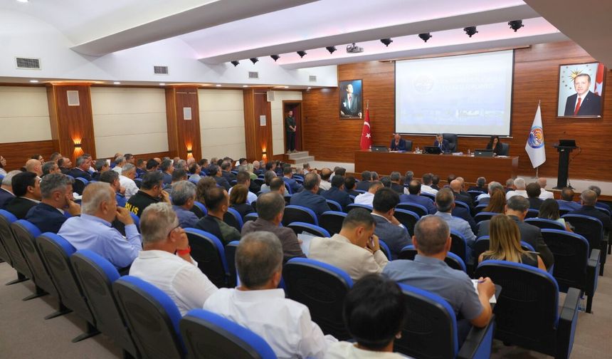 Mersin'de 348 milyar TL'lik 483 proje değerlendirildi