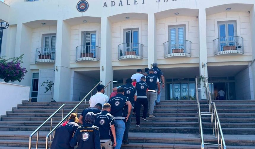 Muğla'da göçmen kaçakçılığı operasyonunda 7 şüpheli tutuklandı