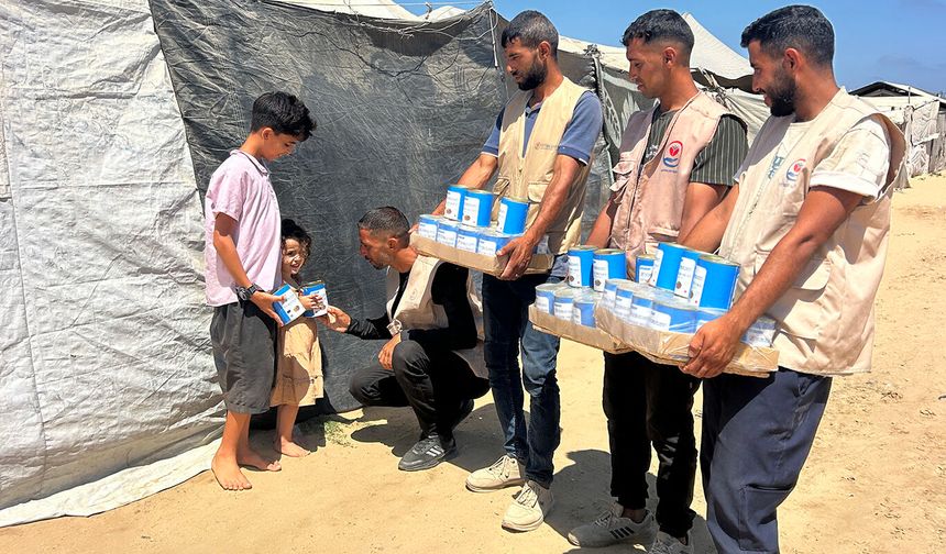 Yetimler Vakfı kurban emanetlerini Gazze'ye ulaştırdı
